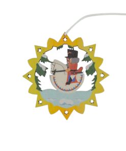 Erzgebirgischer Baumbehang Reiterlein, farbig