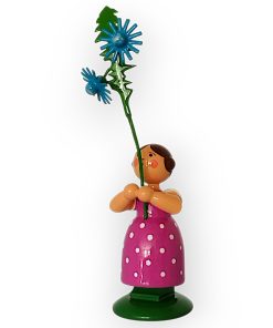 Blumenkind Mädchen mit Wegwarte