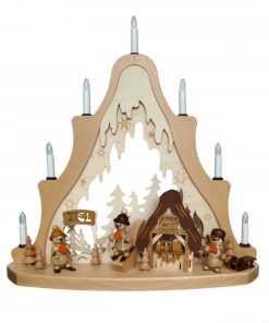 Lichterspitze Après Ski mit Schneemännern