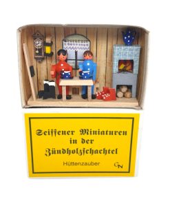 Zündholzschachtel – Hüttenzauber