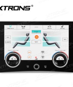 AIR405V 10,1 Zoll IPS-Klimabedienfeld mit Touchscreen und Drehknöpfen für RANGE ROVER L405 (2013-2017)