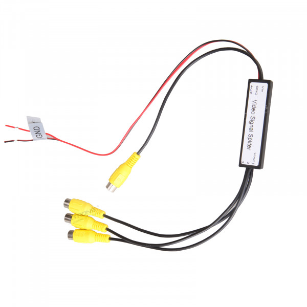 BOS004 Cinch-Videosignalverstärker/-Verteiler mit 1 bis 3 Kanälen – Bild 4