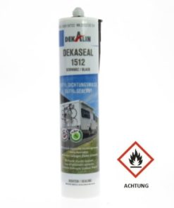 DEKALIN DEKASEAL 1512 schwarz, 310 ml, Butyl-Dichtstoff von Dekalin