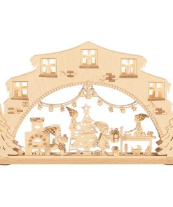 Lichterbogen Wichtelwerkstatt, 7-flammig