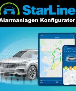 STARLINE Auto-Alarmsystem Konfigurator