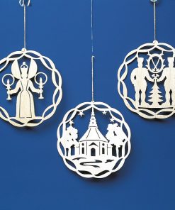 Fensterbild Seiffener Kirche groß